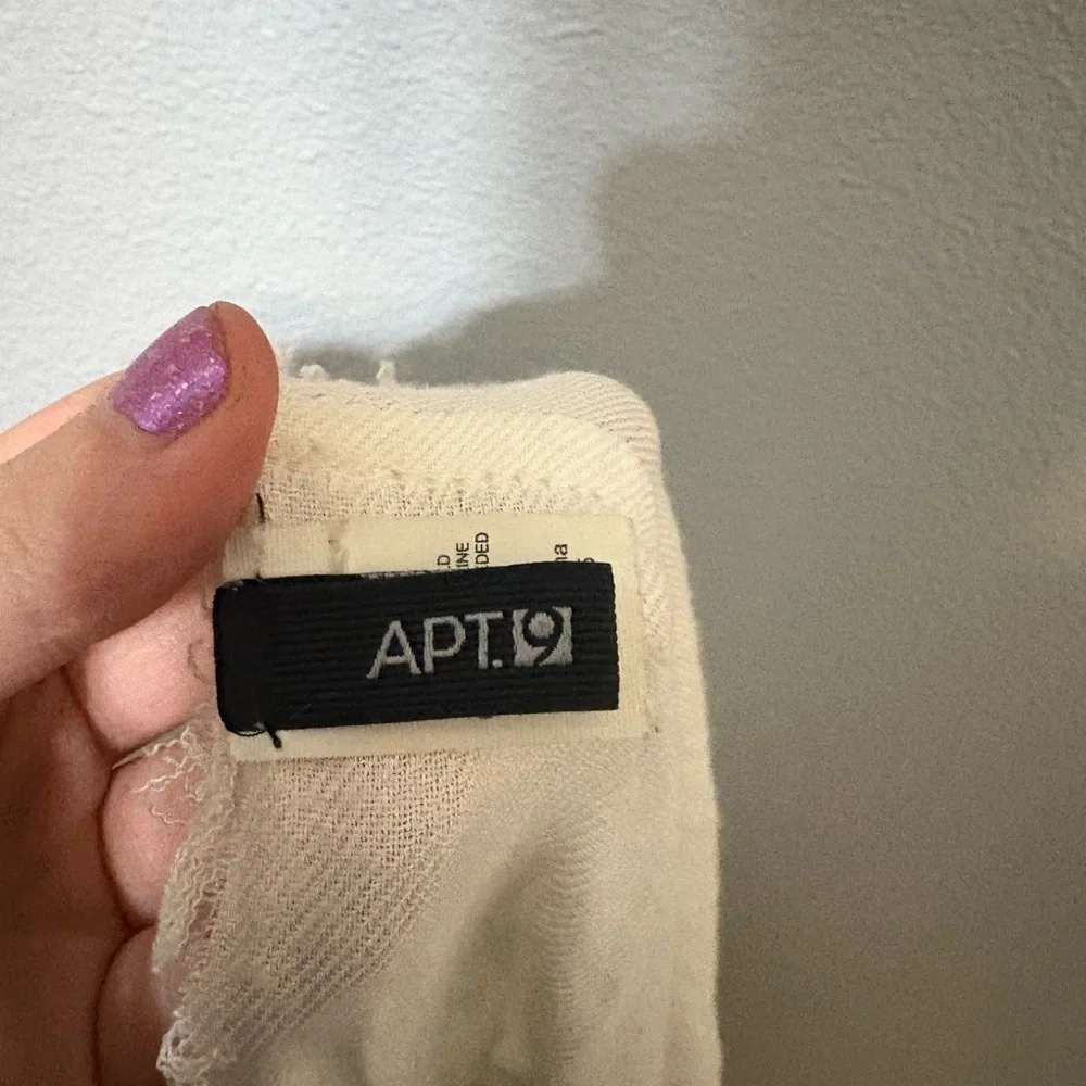Apt. 9 Black and White Infinity Scarves